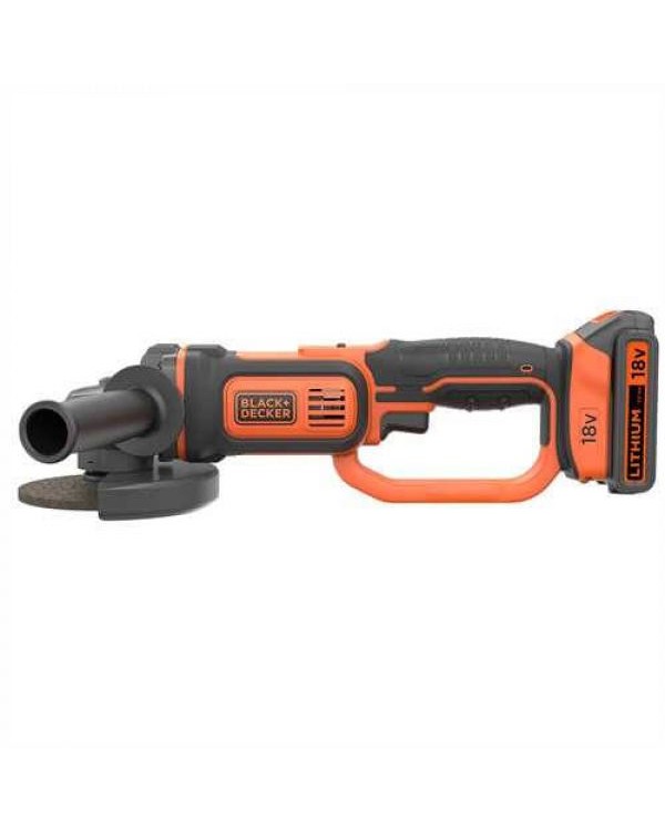 Шлифмашинка угловая аккумуляторная BLACK+DECKER BCG720M1