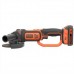 Шлифмашинка угловая аккумуляторная BLACK+DECKER BCG720M1