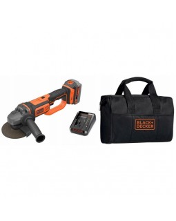 Шлифмашинка угловая аккумуляторная BLACK+DECKER BCG720M1-foto3