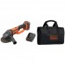 Шлифмашинка угловая аккумуляторная BLACK+DECKER BCG720M1