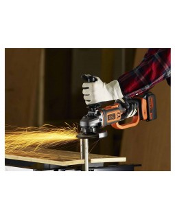 Шлифмашинка угловая аккумуляторная BLACK+DECKER BCG720M1-foto5
