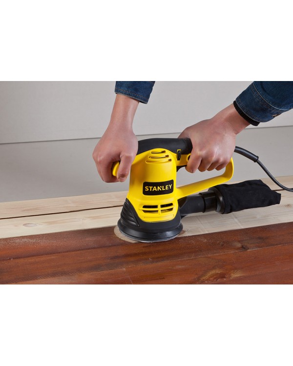 Эксцентриковая шлифовальная машинка Stanley SRS480