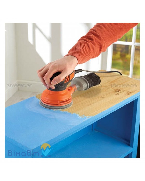 Эксцентриковая шлифовальная машинка BLACK+DECKER KA199