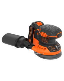 Эксцентриковая аккумуляторная шлифовальная машинка BLACK+DECKER BDCROS18-QW-foto2