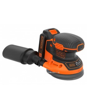 Эксцентриковая аккумуляторная шлифовальная машинка BLACK+DECKER BDCROS18-QW-foto2