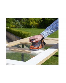 Эксцентриковая аккумуляторная шлифовальная машинка BLACK+DECKER BDCROS18-QW-foto3