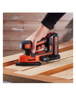 Аккумуляторная плоскошлифовальная машинка BLACK+DECKER BDCDS18-QW-foto4