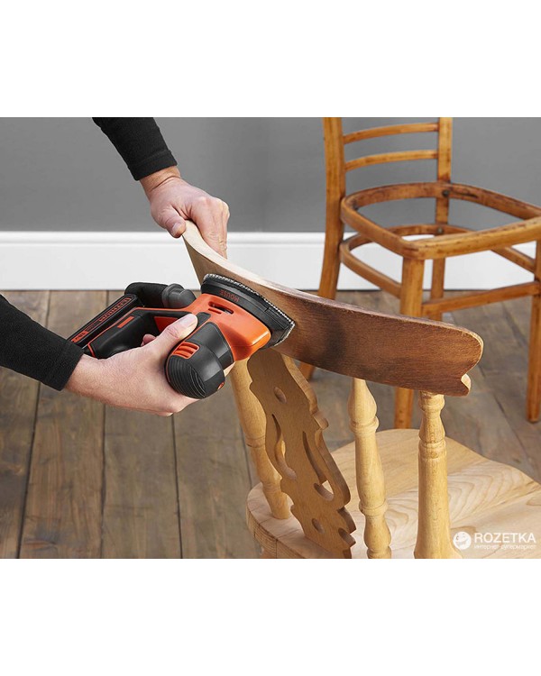 Аккумуляторная плоскошлифовальная машинка BLACK+DECKER BDCDS18-QW