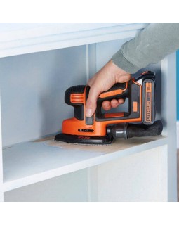 Аккумуляторная плоскошлифовальная машинка BLACK+DECKER BDCDS18-QW-foto7