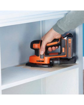 Аккумуляторная плоскошлифовальная машинка BLACK+DECKER BDCDS18-QW-foto7