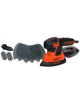 Плоскошлифовальная дельтовидная машинка  "MOUSE" BLACK+DECKER KA2500K-QS 120 ВТ-foto3