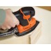 Плоскошлифовальная дельтовидная машинка  "MOUSE" BLACK+DECKER KA2500K-QS 120 ВТ