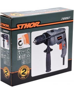 Дрель ударная STHOR 800 ВТ, 78997-foto4