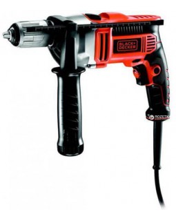 Дрель ударная BLACK+DECKER 700 ВТ, BDK700K-QS