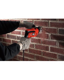 Дрель ударная, с быстрозажимным патроном BLACK+DECKER 710 ВТ, CD714CRESKA-foto8