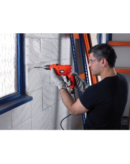 Дрель ударная BLACK+DECKER 500 ВТ, KR504CRE-XK-foto5