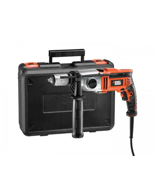 Дрель ударная с быстрозажимным патроном BLACK+DECKER 850 ВТ, KR8542K