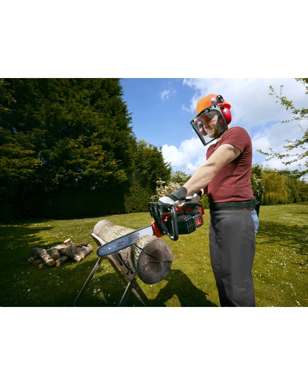Электропила цепная, аккумуляторная BLACK+DECKER LI-ION 36 В 2 АЧ 30 см, GKC3630L20-QW