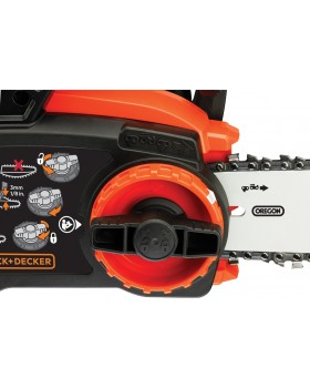 Электропила цепная, аккумуляторная BLACK+DECKER LI-ION 36 В 2 АЧ 30 см, GKC3630L20-QW-foto5