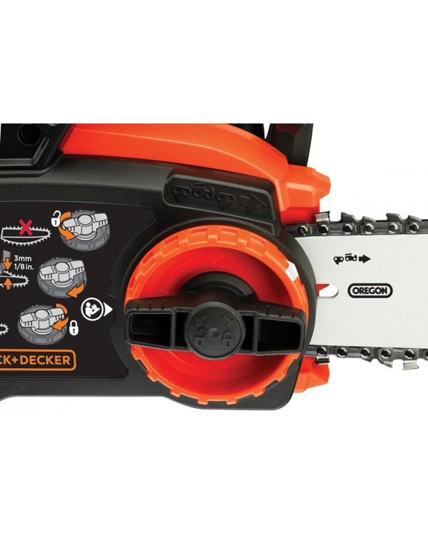 Электропила цепная, аккумуляторная BLACK+DECKER LI-ION 36 В 2 АЧ 30 см, GKC3630L20-QW