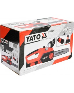 Электропила цепная  аккумуляторная YATO LI-ION 18 В 3 АЧ 25 см, YT-85080-foto4