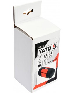 Аккумулятор YATO LI-ION 18 В 3 АЧ, для YT-85080, 85100, 85110, 85120-foto2