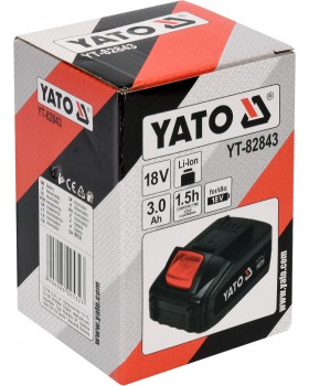 Аккумулятор универсальный YATO LI-ION 18 В 3 АЧ-foto4