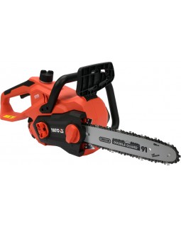 Электропила цепная аккумуляторная YATO LI-ION 40 В 2.5 АЧ 30 см, YT-85090-foto2