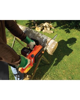 Электропила цепная аккумуляторная BLACK+DECKER 35 см, 1800 Вт, CS1835-foto4