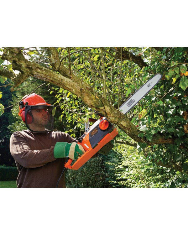Электропила цепная аккумуляторная BLACK+DECKER 45 см, 2200 Вт, CS2245 