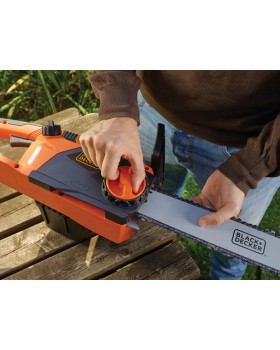 Электропила цепная аккумуляторная BLACK+DECKER 45 см, 2200 Вт, CS2245 -foto6