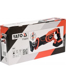 Пила сабельная аккумуляторная YATO YT-82814 -foto3