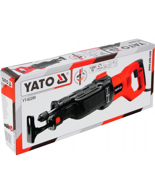 Пила сабельная YATO 1200 ВТ, YT-82280