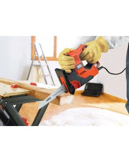 Пила сабельная BLACK+DECKER 500 Вт, RS890K (в кейсе + полотна)-foto5