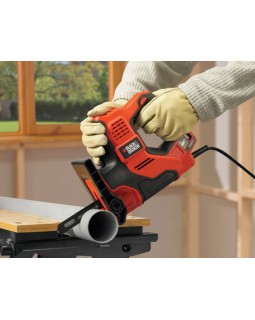 Пила сабельная BLACK+DECKER 500 Вт, RS890K (в кейсе + полотна)-foto6