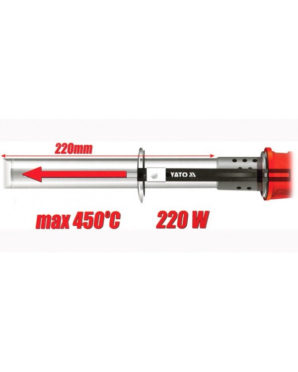 Нож для пенопласта YATO 220 ВТ 70-450°С, YT-82190