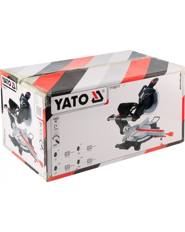 Торцовочная пила YATO 1800 Вт, YT-82171