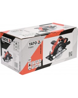 Пила дисковая аккумуляторная YATO YT-82810, 2 Ач, 18 В-foto3