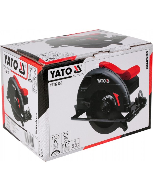 Пила дисковая YATO 1300 Вт, YT-82150