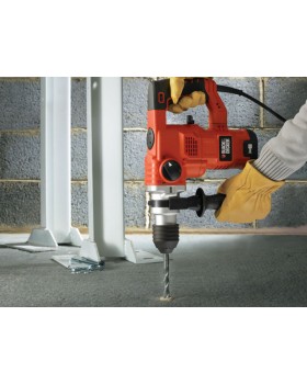Перфоратор BLACK+DECKER 1250 Вт, KD1250K (в кейсе)-foto2