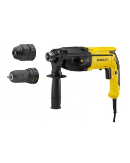 Перфоратор STANLEY 800 Вт, SHR264K (в кейсе, с дополнительным патроном)-foto3
