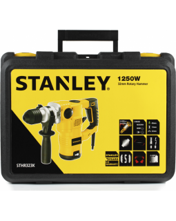 Перфоратор STANLEY 1250 Вт, STHR323 (в кейсе)-foto6