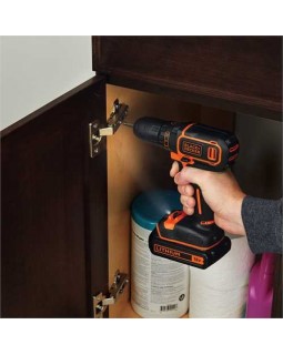 Шуруповерт-дрель BLACK+DECKER BDCDC18B-QW -foto3