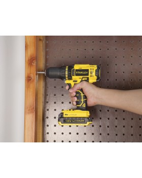 Шуруповерт-дрель аккумуляторный STANLEY SCD20S2K-RU (в кейсе + 2 аккумулятора 1.5 Ач)-foto3