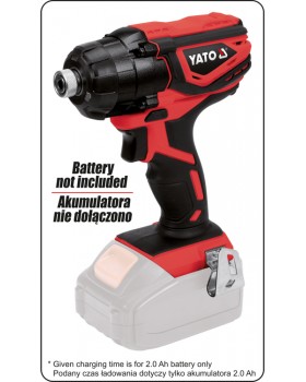 Шуруповерт ударный YATO 160 Нм, YT-82801, без аккумулятора и зарядного устройства.-foto3