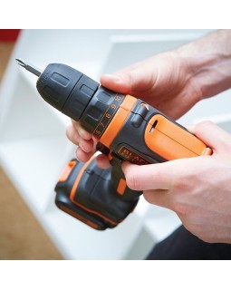 Шуруповерт-дрель аккумуляторный BLACK+DECKER BDCDD12B (в кейсе+ 2 аккумулятора)-foto8