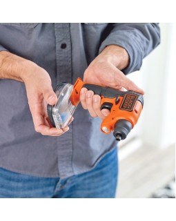 Отвертка аккумуляторная BLACK+DECKER BDCSFS30C-foto4