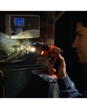 Отвертка аккумуляторная BLACK+DECKER BDCSFS30C-foto6