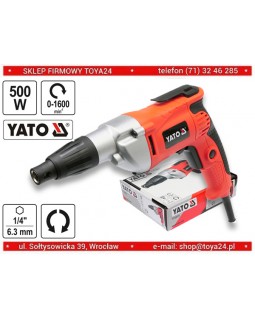Шуруповерт YATO 500 Вт, YT-82070-foto2