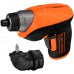 Отвертка аккумуляторная BLACK+DECKER CS3652LC + угловая насадка